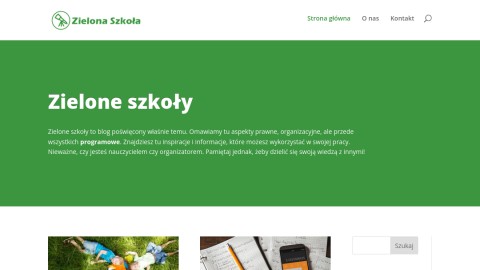 Zielona szkoła - blog