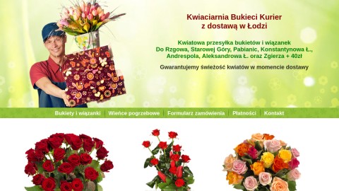 Kwiaty na telefon. Kwiaciarnia Łódź.