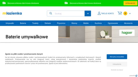 niebieskalazienka.pl - wyposażenie łazienki