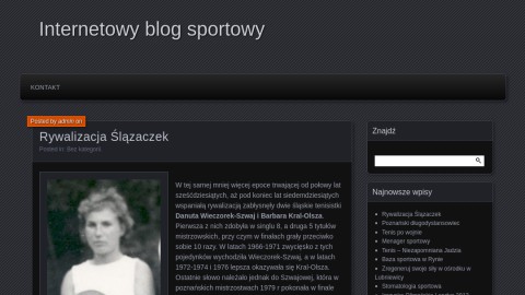 Blog sportowy